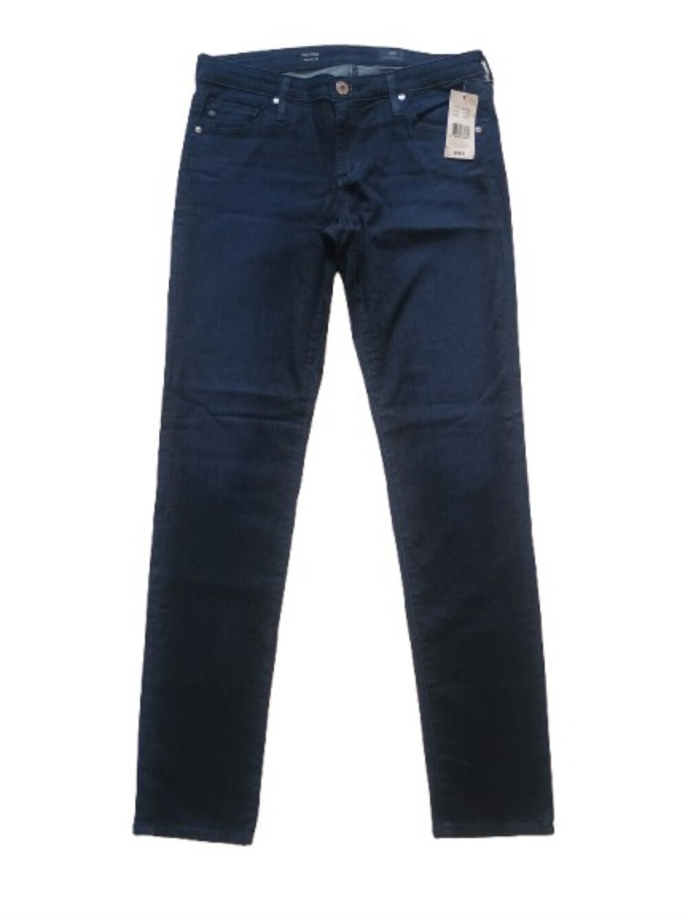 AG New the stilt cigarette leg jeans Dark Blue women's Size: 28R